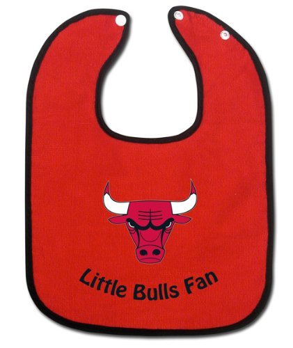 Chicago Bulls Two-tone Baby Bib
