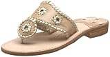 Jack Rogers Womens Westport Glaze Flat Thong
