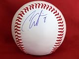 Chone Figgins Autographed ROLB Baseball, Seattle Mariners, Los Angeles Angels of Anaheim, Proof Photo of Chone Signing for Us.