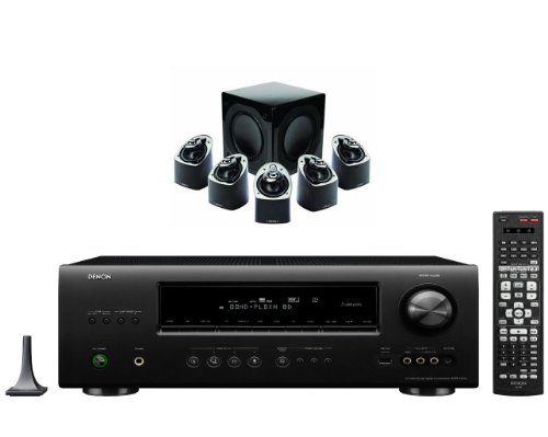 Greatest Selling price Denon AVR-1912 7.1 Channel A/V Home Theater Receiver and Mirage MX 5.1 Home Theater System