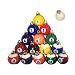 Miniature Pool Ball Ornament Set