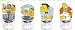 The Simpsons Schnapsgläser-Set Simpsons Groesse: 2 cl Lieferumfang: vier Gläser