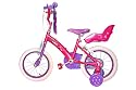 Kid Cool 14in Girls Pink bike with Stabilisers