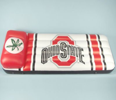 Buy Ohio State Buckeyes NCAA Swimming Pool Floating Mattress (66x27x5) by Team Sports America