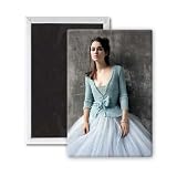 Keira Knightley - 3x2 inch Fridge Magnet - large magnetic button - Magnet