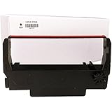 Gorilla Supply EP30R Premium Compatible Ink Ribbon for Epson ERC 30/34/38, Black/Red, 12 Piece