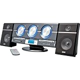 Emerson Vertical 3 CD Changer System With Digital Tuner, Remote Control And 2-Way Speakers