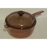 Corning Vision Visions 2.5L Covered Saucepan with Lid by Corning Vision Visionware