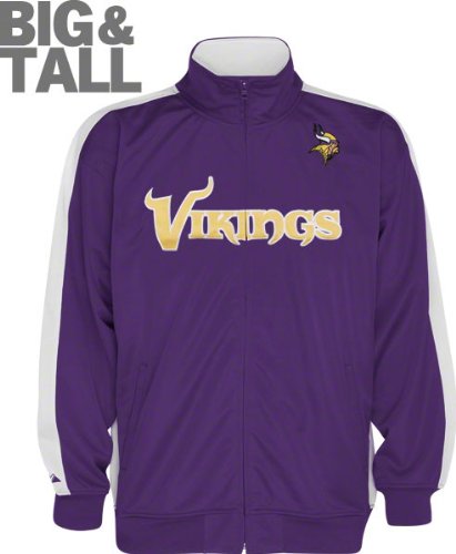 Minnesota Vikings Big & Tall QB Track Jacket
