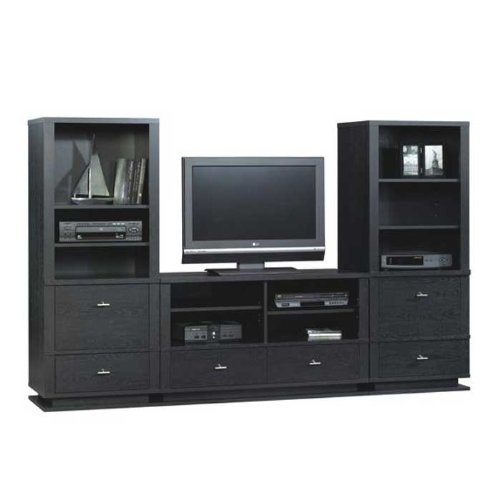 Ebony Ash Entertainment Center Ebony Ash