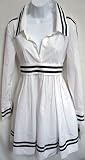 Norma Kamali Everlast Open Neck Empire Shirt Dress