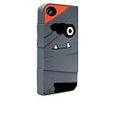 Case-Mate iPhone 4 Creatures: Tut Mummy Case, Gray クリーチャーズ シリコン ケース CM016357