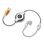 Emerge Technologies Retractable Earbud with In-Line Mic for VOIP Calling Computer Headset with Microphone (ETAUDIOVOIP)