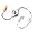 Emerge Technologies Retractable Earbud with In-Line Mic for VOIP Calling Computer Headset with Microphone (ETAUDIOVOIP)