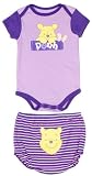 Disney Newborn Baby Girls Winnie the Pooh Creeper Diaper Cover Set