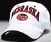 Nebraska Cornhuskers ''NEBRASKA'' White Sport Hat