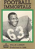 Willie Lanier Autographed Football Immortals Card #131 - Kansas City Chiefs