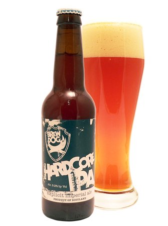 ブリュードッグBrewDog　HardCore IPA(ハードコア インペリアルIPA）