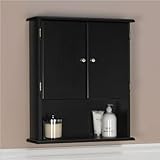 Ameriwood Bathroom Wall Cabinet in Espresso