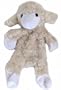 15" Personalized Lamb Stuffed Animal - Custom Embroidered with Name, Date or Phrase