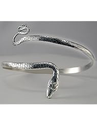 A Must Have Sterling Silver Snake Arm Band Bracelet