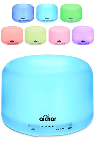 Aickar ultrasonic aromatherapy essential oil diffuser w…