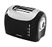 Morphy Richards 44943 Ecolectric 2 Slice Toaster Black and Silver