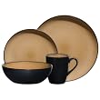 Gibson Antica Roma 16-piece Dinnerware Set Service for 4, Taupe