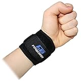 FinBurst Wrist Support Strap - Premium Adjustable Wrap for the Gym, Fitness, Lifting and much more - For Men & Women (1 piece)