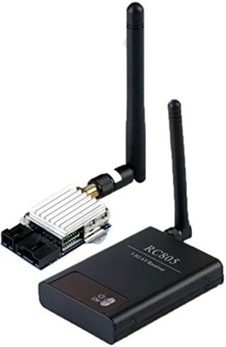 Uphig Boscam RC805 5.8G FPV 200mW AV Transmitter TX 2KM + TS351for 5.8GHz Rx Receiver (US STOCK)