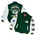 Green Bay Packers Leather and Wool Super Bowl Championship Jacket