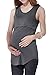 Sweet Mommy Bamboo Simple Maternity and Nursing Long Tank Top CHM