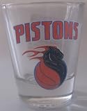 NBA Basketball Detroit Pistons Shot Glass