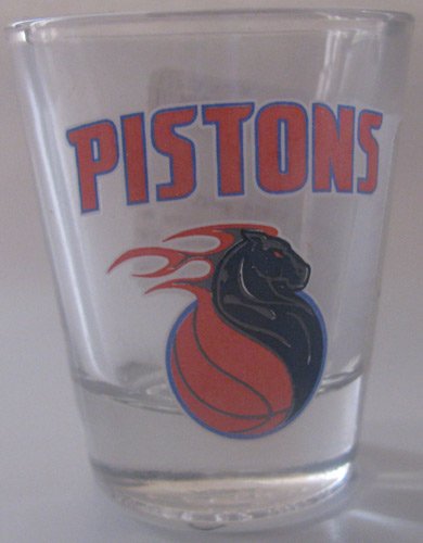 NBA Basketball Detroit Pistons Shot Glass