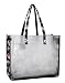 UGA University of Georgia Logo Beach Stadium Tote Bag with Clear Sides and Cotton Fab...