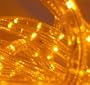 110V 66' Yellow / Amber LED Rope Light Package - Premium Grade