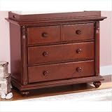 Cocoon Nursery Furniture 1003 1000 Series Three-Drawer Changer / Chest Finish: Paprika