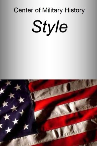 Center of Military History Style