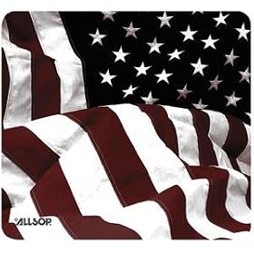 ALLSOP 29302 Old Fashioned American Flag Mouse Pad by Allsop