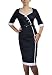 Black Pencil Skirts | Cheap Pencil Skirts | Dress Skirts | Skirt Styles - Pinup Retro Style Belted Pencil Skirt Black Dress - S