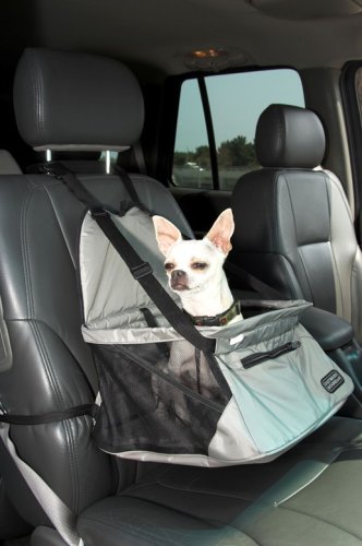 GRAY CLOTH - Outward Hound Designer Car Seat - SUPER SALE ITEM