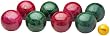 Halex Platinum Bocce Set (115mm Pearlized Resin Balls)