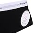 WingsLove Women's Modern Cotton Seamless Soft Boyshort Panties Underwear Pack of 3
