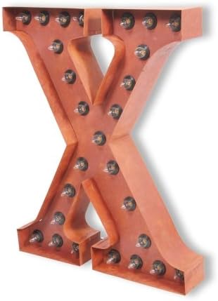 Letter X 24" Marquee Light