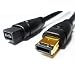 FireWire Gold-Plated 800 to 400 9 Pin to 6 Pin 1.4m Cable IEEE 1394