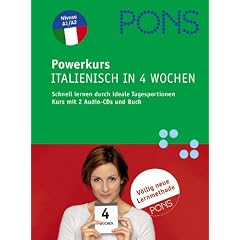 PONS Power-Sprachkurs Italienisch in 4 Wochen. Buch und 2 CDs