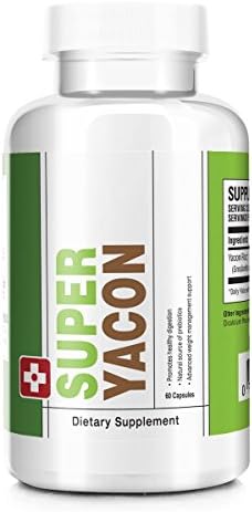Rated Vitamins Super Yacon Premium Appetite Suppressant &amp; Diet and Weight Loss Supplement - 1000mg 60 Capsules