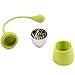 The Friendly Swede Silicone Tea Infuser, Set of 4 Strainers - Drip Tray included (Mix)
