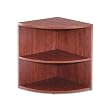 Alera Products - Alera - Valencia Lower End Cap Bookcase, 23-5/8w x 23-5/8d x 29-1/2h, Medium Cherry - Sold As 1 Each - High quality durable laminate finish with 3 mm PVC edge banding. - One fixed shelf, and one adjustable shelves with locking shelf supports -