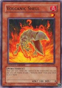 Yu-Gi-Oh! - Volcanic Shell (GLD2-EN024) - Gold Series 2 - Limited Edition - Common